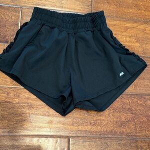 Tiger Friday Black Athletic Shorts